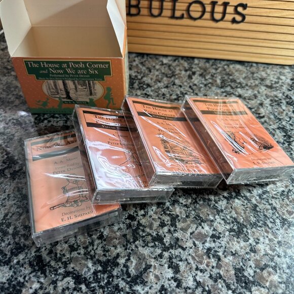 The House at Pooh Corner and Now We Are Six by A. A. Milne 1996 Audio 4 Cassette - Picture 4 of 7